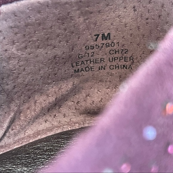 Sperry Suede Rhinestone Embellished Flat Shoes - Picture 11 of 13